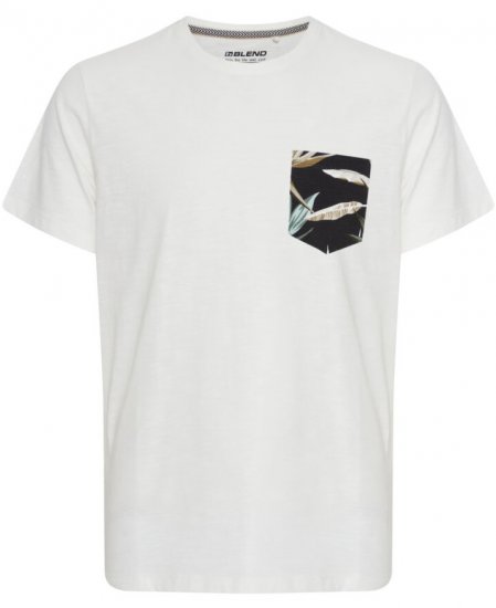 Blend 5038 T-shirt White - Trička - Trička nadměrné velikosti - 2XL-14XL