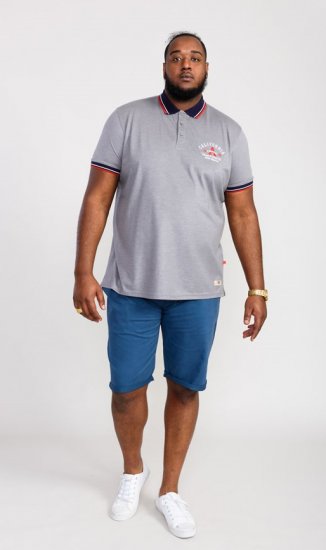 D555 Mersea Polo Shirt With Chest Embroidery - Polokošile - Polokošile 2XL-8XL - Trička s límečkem 2XL-8XL