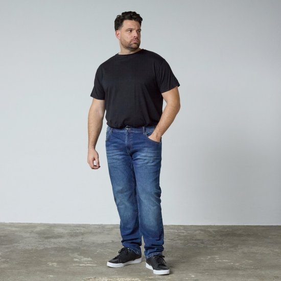 North Latitude Jeans Jack Navy Blue - Bundy - Bundy Nadměrné Velikosti - 2XL-8XL