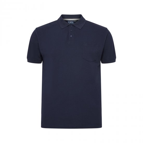North Latitude Polo Navy Blue - Polokošile - Polokošile 2XL-8XL - Trička s límečkem 2XL-8XL