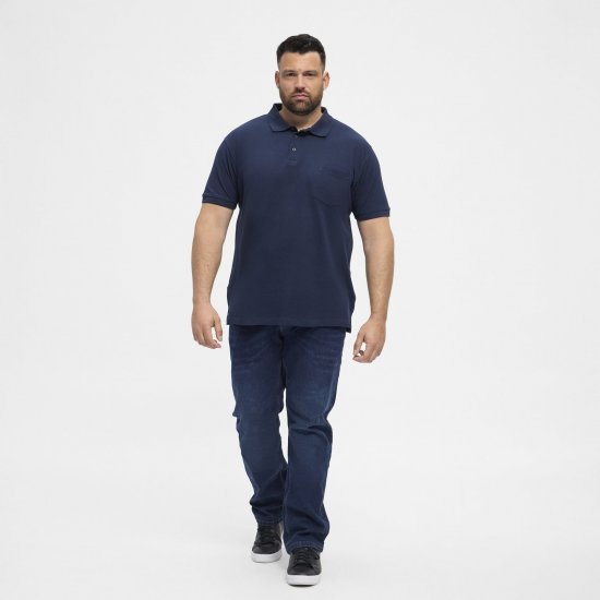 North Latitude Polo Navy Blue - Polokošile - Polokošile 2XL-8XL - Trička s límečkem 2XL-8XL