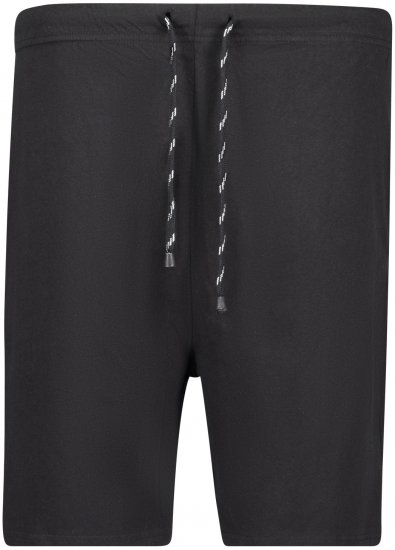Adamo Gerd Pyjama Shorts Black - Spodní prádlo - Spodní Prádlo Nadměrné Velikosti 2XL-8XL