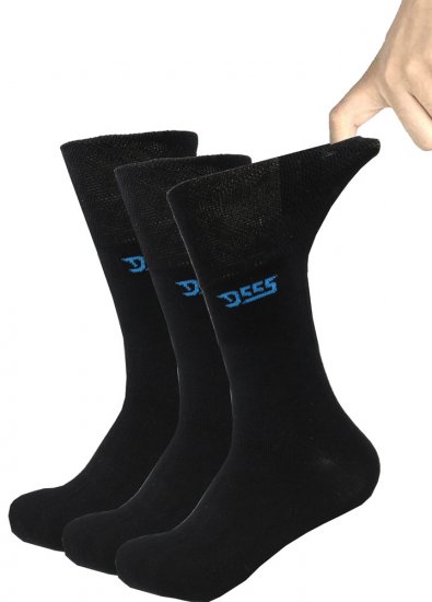 D555 Harold Extra Wide Comfort Fit Socks 3-pack - Spodní prádlo - Spodní Prádlo Nadměrné Velikosti 2XL-8XL