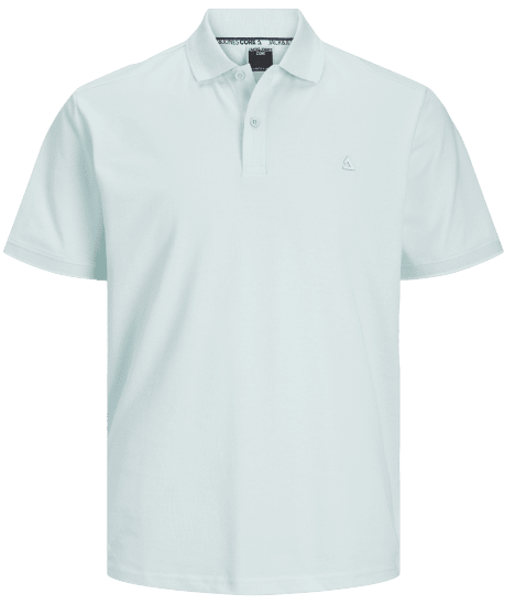 Jack & Jones JCOHASS LOGO Polo Soothing Sea - Polokošile - Polokošile 2XL-8XL - Trička s límečkem 2XL-8XL