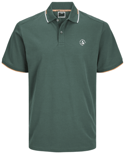 Jack & Jones JCOHASS LOGO Polo Sycamore - Polokošile - Polokošile 2XL-8XL - Trička s límečkem 2XL-8XL