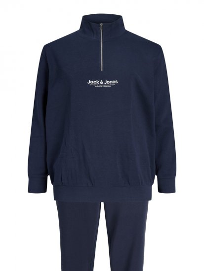 Jack & Jones Vesterbro tepláková souprava námořnická modrá - Mikiny & mikiny s kapucí - Mikiny & Mikiny s kapucí 2XL-12XL