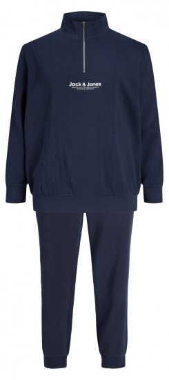 Jack & Jones Vesterbro tepláková souprava námořnická modrá - Mikiny & mikiny s kapucí - Mikiny & Mikiny s kapucí 2XL-12XL