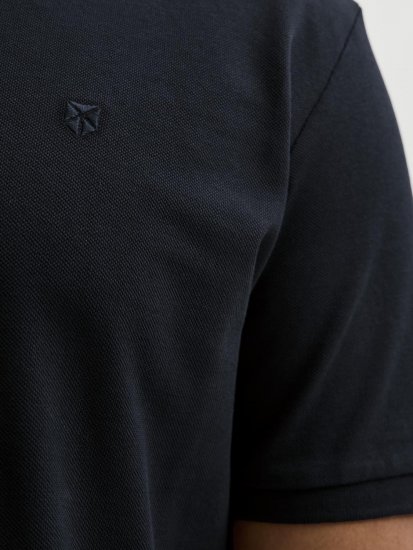 Jack & Jones Weston Polo Tmavě Modrá - Polokošile - Polokošile 2XL-8XL - Trička s límečkem 2XL-8XL