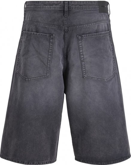 Jack & Jones Stowen Bronx Long Shorts Black - Šortky - Šortky Nadměrné Velikosti W40-W60
