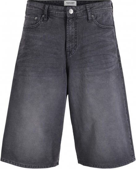 Jack & Jones Stowen Bronx Long Shorts Black - Šortky - Šortky Nadměrné Velikosti W40-W60