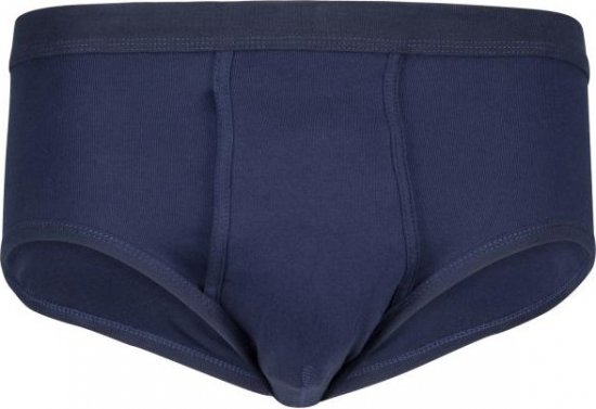 Adamo Royal Ribbed Briefs Navy - Spodní prádlo - Spodní Prádlo Nadměrné Velikosti 2XL-8XL