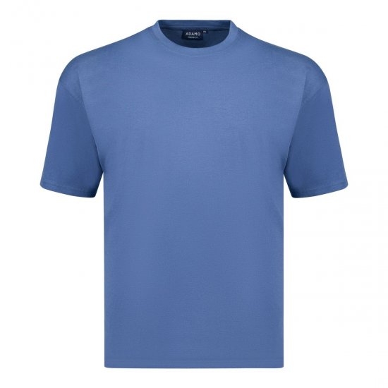 Adamo 129420 Tričko 2 ks Denimová modrá - Trička - Trička nadměrné velikosti - 2XL-14XL