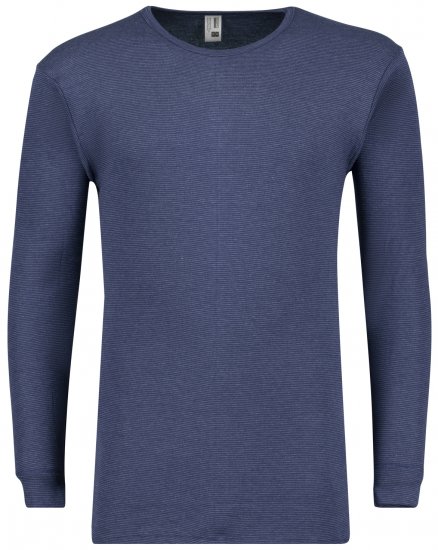 Adamo Jeans Long sleeve Under-T-shirt Navy - Spodní prádlo - Spodní Prádlo Nadměrné Velikosti 2XL-8XL