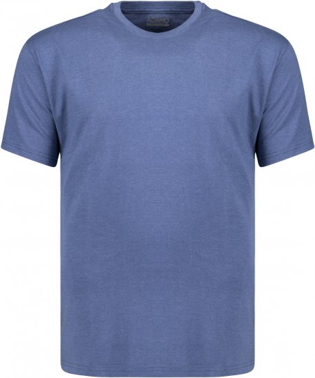 Adamo Kevin Regular fit T-shirt Indigo Blue - Trička - Trička nadměrné velikosti - 2XL-14XL