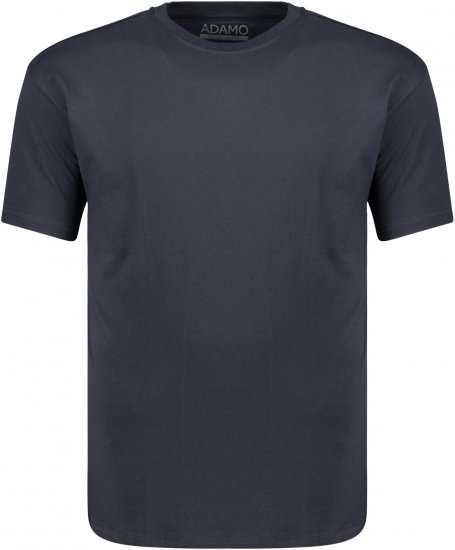 Adamo Kevin Regular fit T-shirt Navy - Trička - Trička nadměrné velikosti - 2XL-14XL