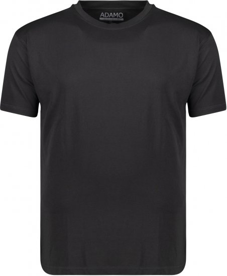Adamo Kevin Regular fit T-shirt Black - Trička - Trička nadměrné velikosti - 2XL-14XL