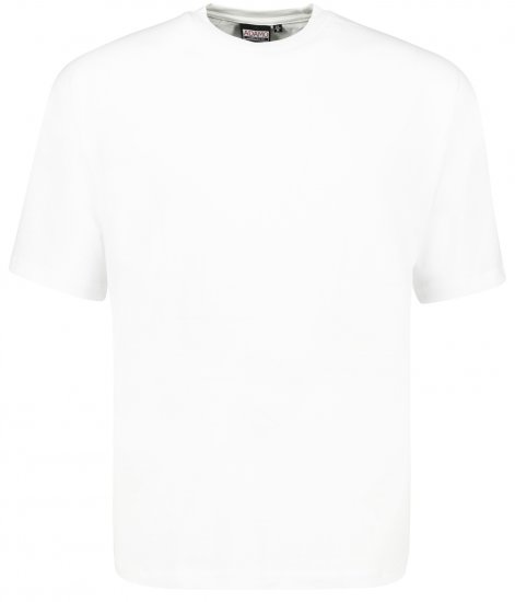 Adamo Magic T-shirt White TALL SIZES - PÁNSKÉ OBLEČENÍ MT-6XLT - TALL-velikosti
