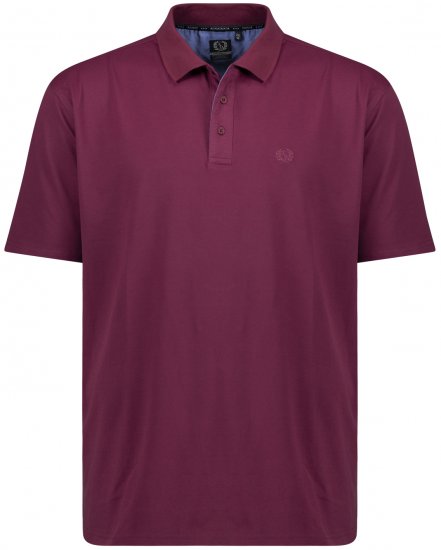Adamo Picco Technical Sports Polo Blackberry - Polokošile - Polokošile 2XL-8XL - Trička s límečkem 2XL-8XL