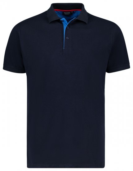 Adamo 139401 Polokošile Tmavě modrá - Polokošile - Polokošile 2XL-8XL - Trička s límečkem 2XL-8XL