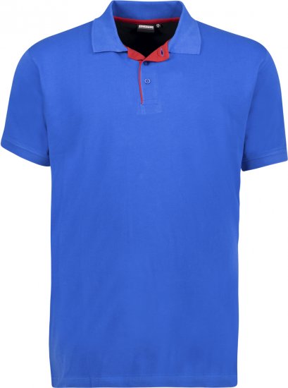 Adamo Pablo Comfort fit Polo Shirt Royal Blue - Polokošile - Polokošile 2XL-8XL - Trička s límečkem 2XL-8XL