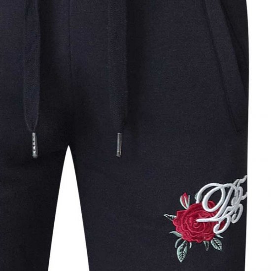 D555 Matt Fashion Sweatpants Black - Tepláky & kraťasy - Tepláky a Teplákové Kraťasy 2XL-12XL