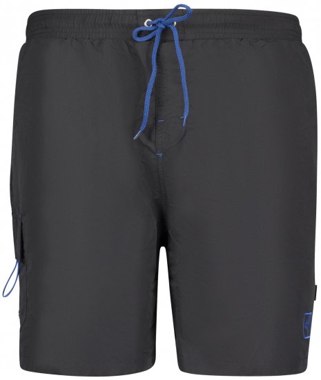 Adamo Kuba Cargo Swimshorts Black - Spodní prádlo - Spodní Prádlo Nadměrné Velikosti 2XL-8XL