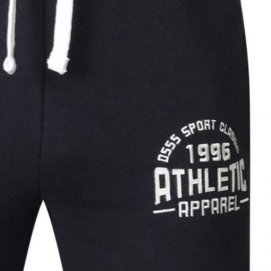 D555 Tony Sweatpants Black - Tepláky & kraťasy - Tepláky a Teplákové Kraťasy 2XL-12XL