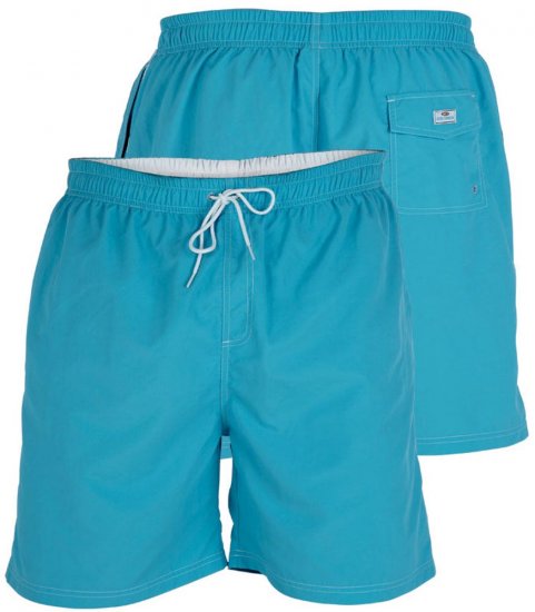 D555 Yarrow Swimshorts Blue - Spodní prádlo - Spodní Prádlo Nadměrné Velikosti 2XL-8XL