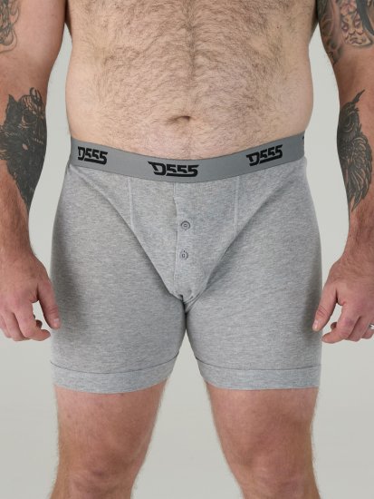 Duke Driver Boxershorts Black, Grey, Navy 3-Pack - Spodní prádlo - Spodní Prádlo Nadměrné Velikosti 2XL-8XL