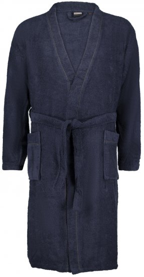 Adamo Joey Bathrobe Navy - Spodní prádlo - Spodní Prádlo Nadměrné Velikosti 2XL-8XL