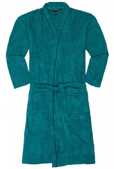 Adamo Joey Bathrobe Petrol - Spodní prádlo - Spodní Prádlo Nadměrné Velikosti 2XL-8XL