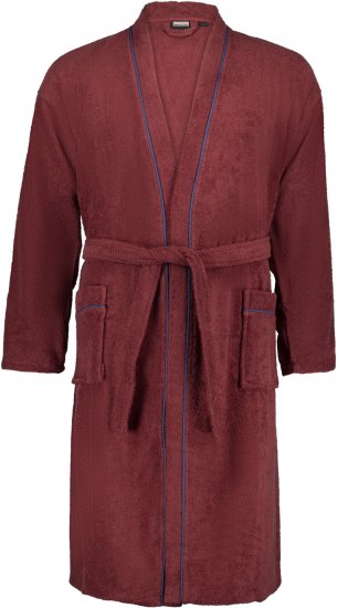 Adamo Joey Bathrobe Burgundy - Spodní prádlo - Spodní Prádlo Nadměrné Velikosti 2XL-8XL