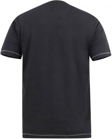 D555 MARTIN Official Batman Printed T-Shirt Washed Black - Trička - Trička nadměrné velikosti - 2XL-14XL