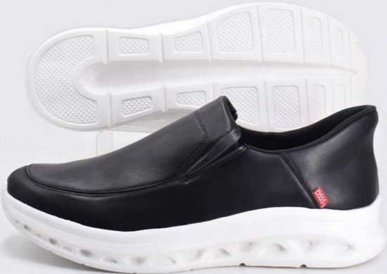 D555 Carlisle 2 Kingsize Hands Free Shoes Black - Pánská obuv 40-52 - 