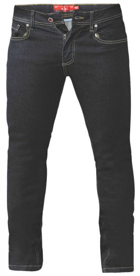 D555 Cedric Tapered Fit Stretch Jeans Indigo TALL SIZES - PÁNSKÉ OBLEČENÍ MT-6XLT - TALL-velikosti