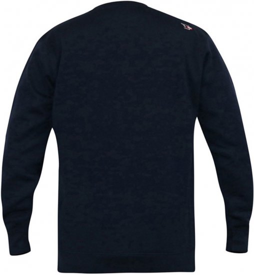 D555 KEYWORTH Authentic Printed Crew Neck Sweatshirt Navy - Mikiny & mikiny s kapucí - Mikiny & Mikiny s kapucí 2XL-12XL