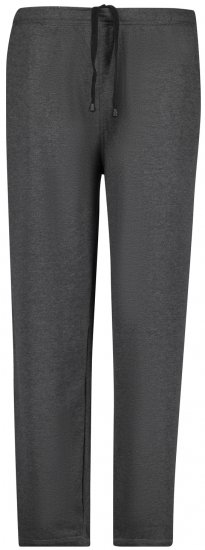 Adamo Athen Sweatpants with Open Hem Charcoal - Tepláky & kraťasy - Tepláky a Teplákové Kraťasy 2XL-12XL