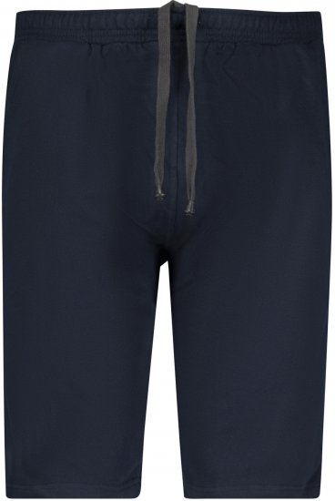 Adamo Athen Sweatshorts Navy - Tepláky & kraťasy - Tepláky a Teplákové Kraťasy 2XL-12XL