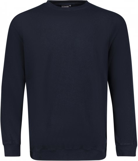 Adamo Athen Crew neck Sweatshirt Navy - Mikiny & mikiny s kapucí - Mikiny & Mikiny s kapucí 2XL-12XL