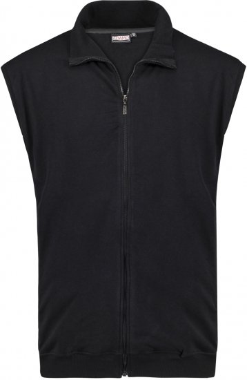 Adamo Athen Sweatvest Full Zipper Black - Mikiny & mikiny s kapucí - Mikiny & Mikiny s kapucí 2XL-12XL