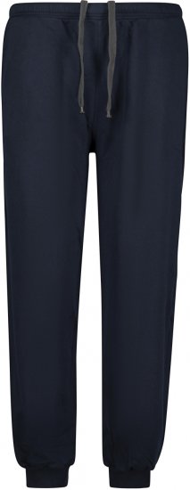 Adamo Athen Sweatpants with Cuffs Navy - Tepláky & kraťasy - Tepláky a Teplákové Kraťasy 2XL-12XL