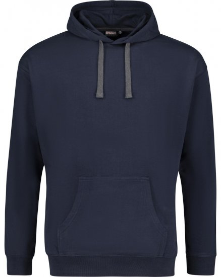 Adamo 159310 Mikina s kapucí Tmavě modrá - Mikiny & mikiny s kapucí - Mikiny & Mikiny s kapucí 2XL-12XL