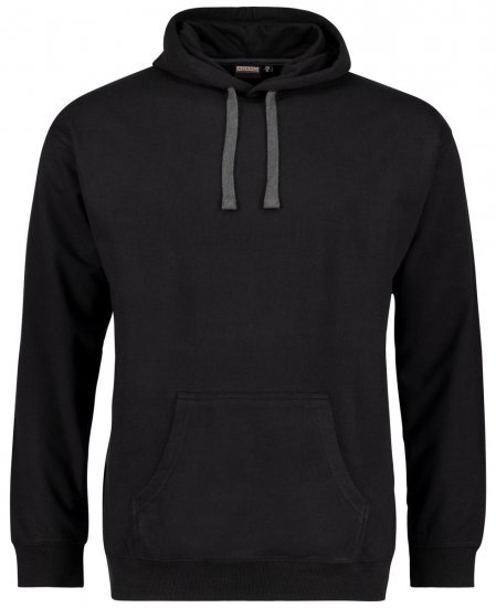 Adamo 159310 Mikina s kapucí Černá - Mikiny & mikiny s kapucí - Mikiny & Mikiny s kapucí 2XL-12XL