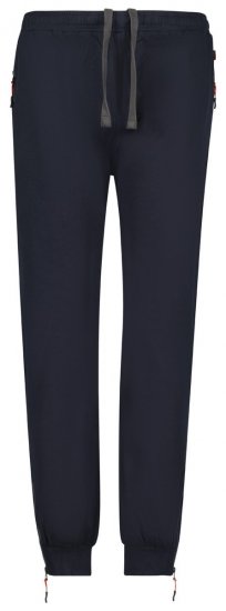 Adamo 159312 Tepláky s kapsami na zip Tmavě modrá - Tepláky & kraťasy - Tepláky a Teplákové Kraťasy 2XL-12XL