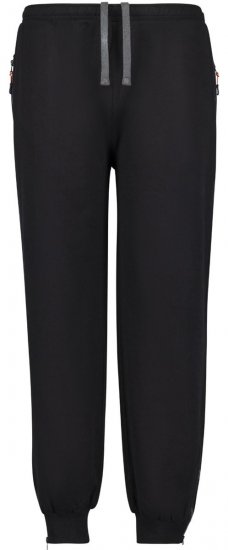 Adamo 159312 Tepláky s kapsami na zip Černá - Tepláky & kraťasy - Tepláky a Teplákové Kraťasy 2XL-12XL