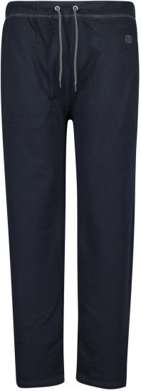 Adamo Markus Sweatpants with draw-cord Navy - Tepláky & kraťasy - Tepláky a Teplákové Kraťasy 2XL-12XL
