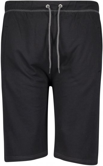 Adamo Moritz Sweatshorts Black - Tepláky & kraťasy - Tepláky a Teplákové Kraťasy 2XL-12XL