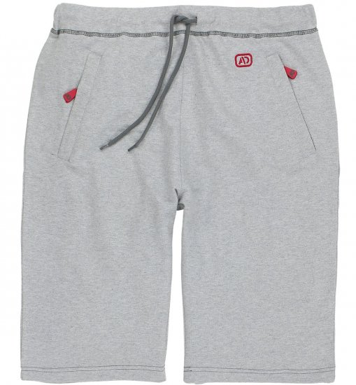 Adamo Moritz Sweatshorts Grey - Tepláky & kraťasy - Tepláky a Teplákové Kraťasy 2XL-12XL