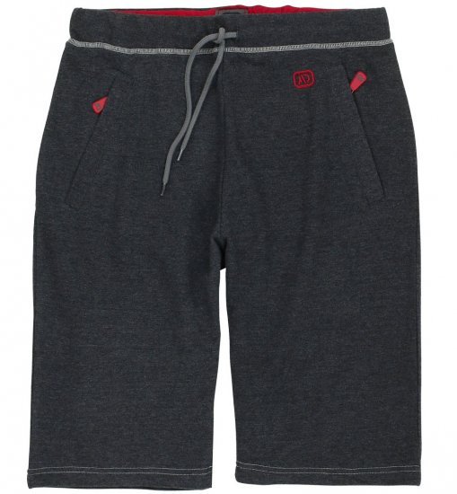 Adamo Moritz Sweatshorts Charcoal - Tepláky & kraťasy - Tepláky a Teplákové Kraťasy 2XL-12XL