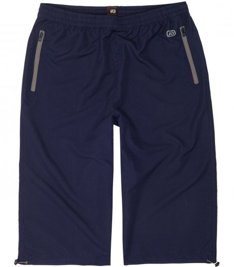 Adamo Oskar Capri Shorts Navy - Tepláky & kraťasy - Tepláky a Teplákové Kraťasy 2XL-12XL